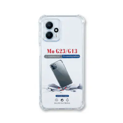 Picture of For Motorola Moto G23/ Motorola Moto G13 Luxury Crystal Clear Case Soft Silicone Shockproof Transparent Shell TPU Back Cover Motorola Moto G23