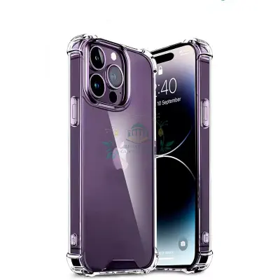 Picture of Transparent back cover For Apple iPhone 15 Pro Luxury transparent Protect Back Cover Soft Case