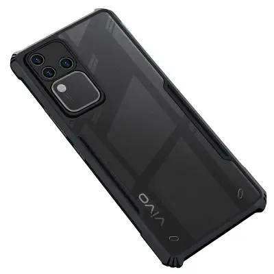 Picture of Xundd For Vivo S18 / S18 Pro / ViVo V30 5g / Vivo V30 Pro 5g Back Case Airbag Shockproof Shell PC+TPU Camera Full Protection Transparent Back Cover Vivo S18 / S18 Pro / ViVo V30 5g / Vivo V30 Pro 5g