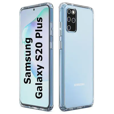 Picture of For Samsung Galaxy S20 Plus Soft Silicon Transparent Bumper Case Back Cover samsung s20+