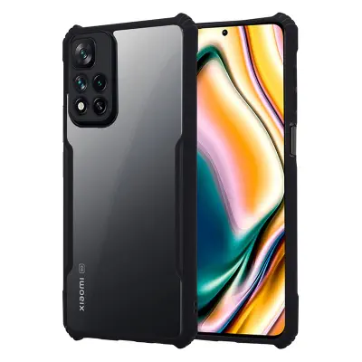 Picture of Xiaomi 11i 11i HyperCharge 5G Clear Cases Transparent Crystal Clear Covers With Slim Design For Xiaomi 11i Durable And Reliable Phone Back Covers