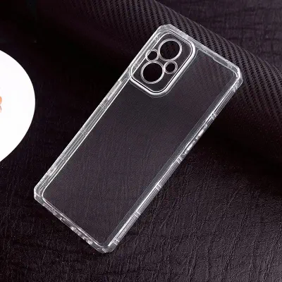 Picture of For OPPO F21 PRO 5G / Reno7 Z 5G / Reno 7 Lite / Reno 8 Lite IMPT Premium Silicone Case Crystal Clear Soft TPU Ultra-Thin Transparent Flexible Protective Mobile Phone Back Cover