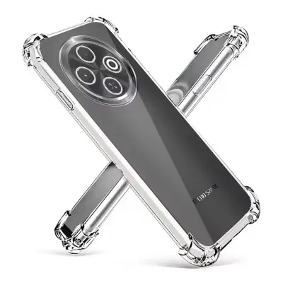 Picture of Tecno Spark 30C Flexible Clear Transparent Soft TPU Back Case Back Cover (Back Case Cover For Smartphone)
