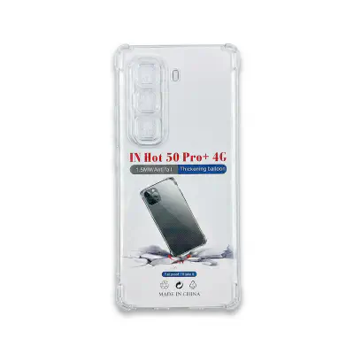 Picture of For Infinix Hot 50 Pro+ 4G soft shock proof clear transparent back cover