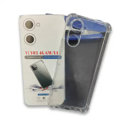 Picture of For Vivo Y03/Vivo Y03T/Vivo Y18 soft shock proof clear transparent back cover