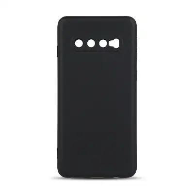 Picture of Biruiqu For Samsung Galaxy S10 Plus S10+ Case Liquid Silicone Soft Rubber Shockproof Cover
