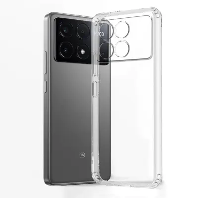 Picture of Xiaomi Poco X6 Pro 5G Transparent Soft & Flexible TPU Mobile Back Cover