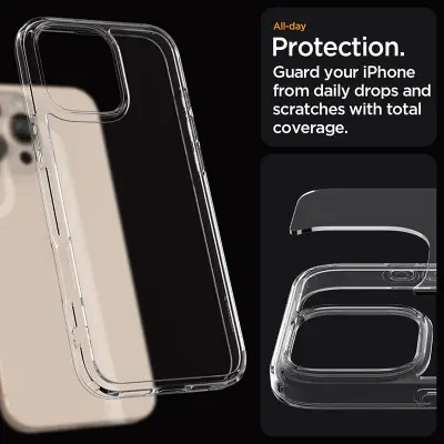 Picture of iPhone 16 Pro Transparent Soft & Flexible TPU Mobile Back Cover