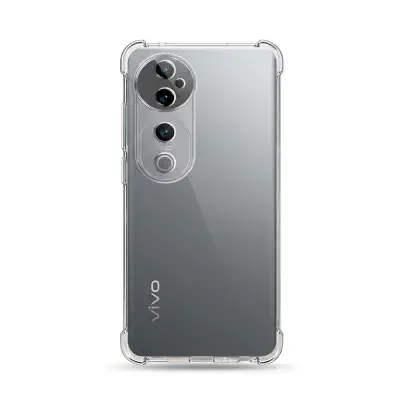 Picture of for |[ Vivo V40e 5G / IQOO Z9S 5G ] Back Cover Bumper Protective Case for [ Vivo V40e 5G / IQOO Z9S 5G ] Silicone Flexible TPU Back Cover Case - Transparent
