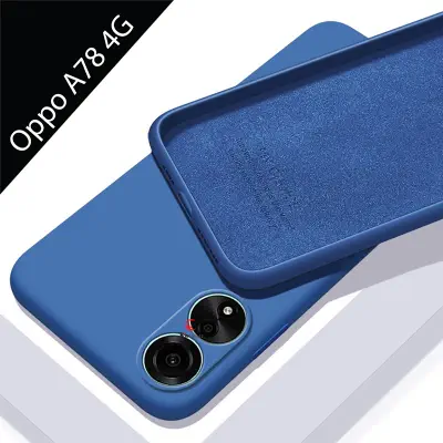 Picture of OPPO A78 4G/ New Liquid Silicone Phone Case All-inclusive Shockproof Back Cover