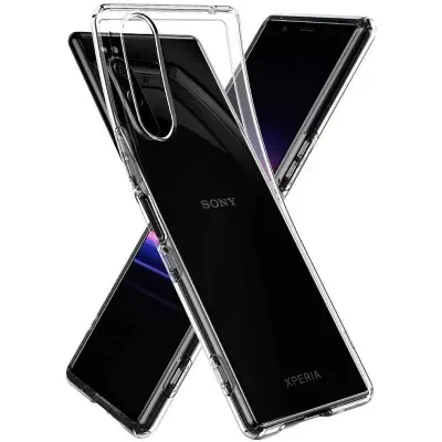 Picture of For Sony Xperia 5 II Reinforced Shockproof Cushion Back Clear Hybrid Transparent Sof Tpu Back Cover For Sony Xperia 5 II