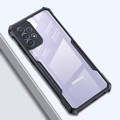 Picture of Samsung Galaxy A52 A52 5G A52s 5G Luxury Xund Transparent Clear Cases Ultra Thin Light Weight Trendy Stylish Slim Shockproof Bumper Camera Protective Xund Covers Phone