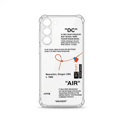 Picture of for samsung galaxy s23 plus clear transparent desigen back cover