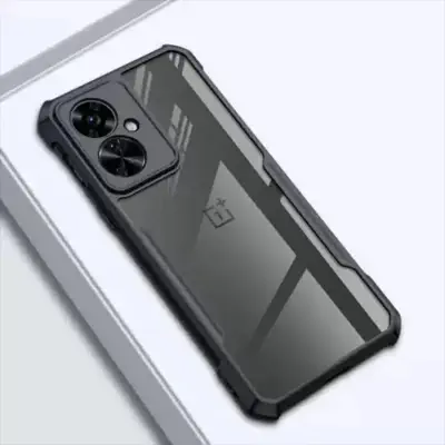 Picture of For Oneplus Nord N30 SE Luxury Xunddu Transparent Case Reinforced Corner With Shock-Proof Bumper Full Air Protection Phone Back Cover