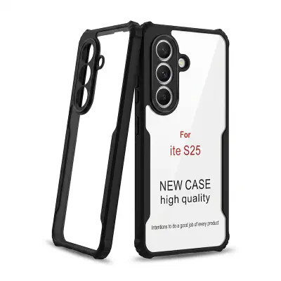 Picture of itel S25  Xundd Protective Airbag Bumper Transparent Back Side Clear Phone Case For itel S25  Back Cover