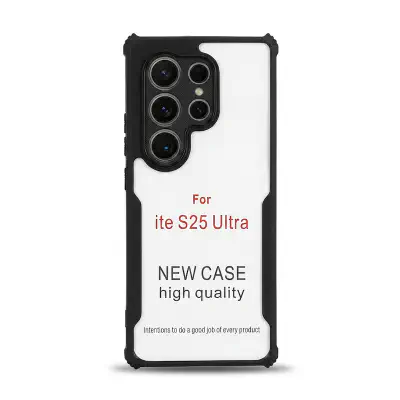 Picture of itel S25 Ultra Xundd Protective Airbag Bumper Transparent Back Side Clear Phone Case For itel S25 Ultra Back Cover