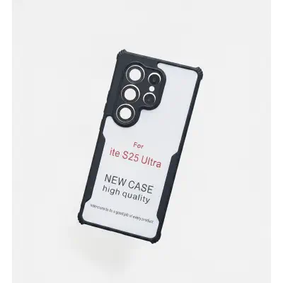 Picture of itel S25 Ultra Xundd Protective Airbag Bumper Transparent Back Side Clear Phone Case For itel S25 Ultra Back Cover