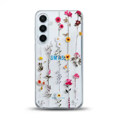 Picture of for samsung galaxy a55 5g soft clear printed back cover
