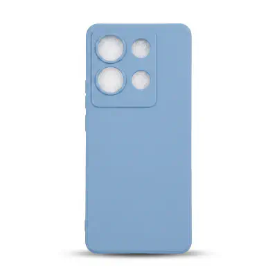 Picture of For Infinix Note 30 Pro Slim Matte Cover Liquid Silicone Stylish and Protective Back Cover Case for Your Device