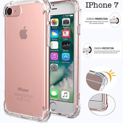 Picture of for iPhone 7 Break proof Transparent clear TPU back cover