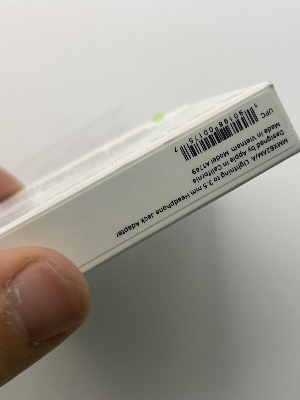 Picture of Adapter for Apple phone 3.5Mm Jack Connector Cable Headphone Aux All Ios Device