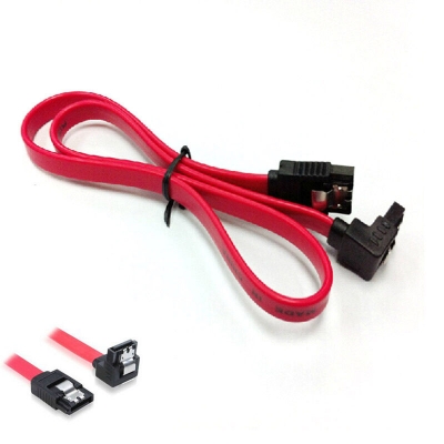 Picture of XIE 1Pc SATA 3.0 III SATA3 6Gb / S SSD Hard Drive Data Straight / Right Angle Cable