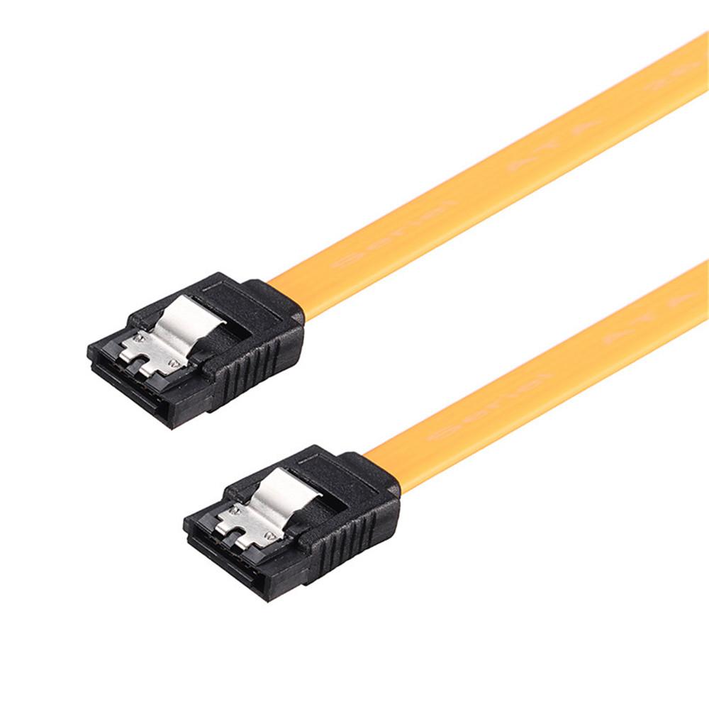 Picture of XIE 1Pc SATA 3.0 III SATA3 6Gb / S SSD Hard Drive Data Straight / Right Angle Cable