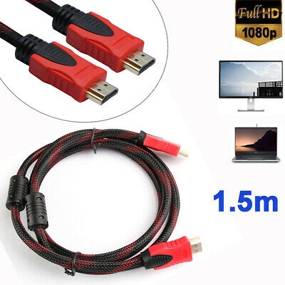 Picture of HDMI Cable V1.4 AV HD 3D for PS3 Xbox HDTV 1.5Meters