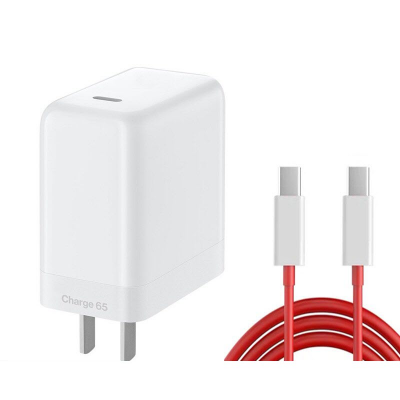 Picture of One plus 65W PD Warp Charger with Type-C to Type-C cable