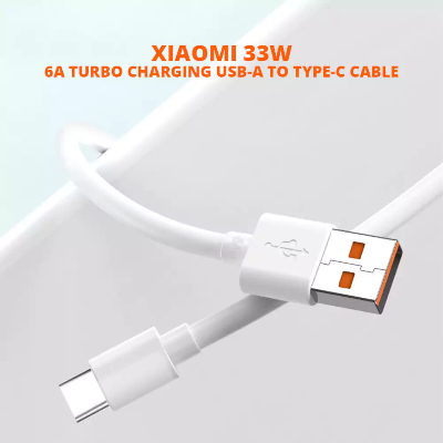 Picture of Xiaomi Mi 33W 6A Turbo Charging USB-A to Type-C Cable