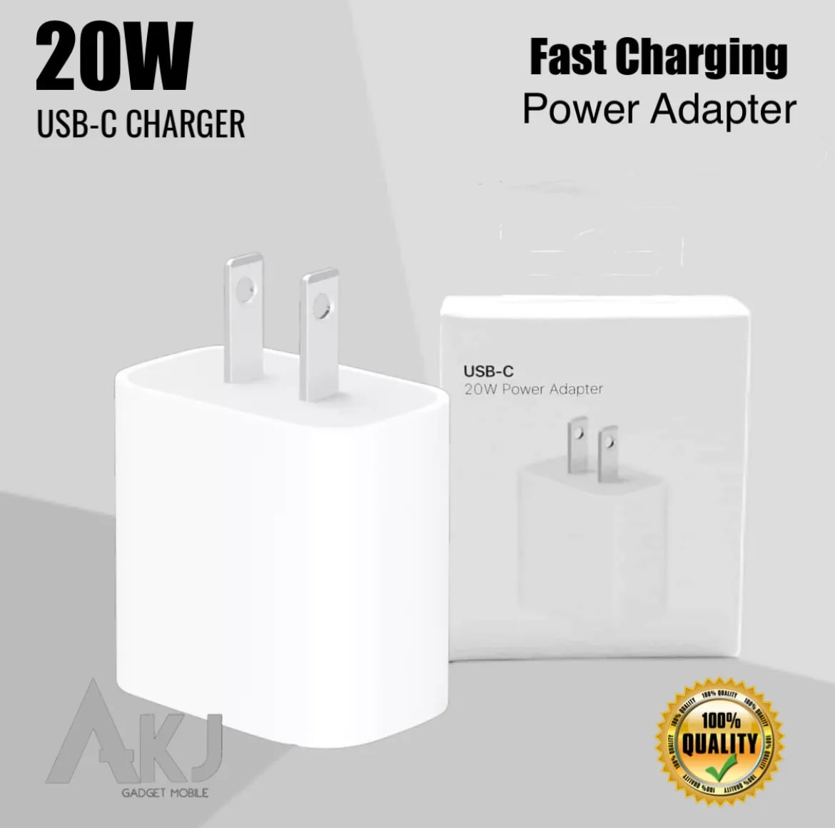 Picture of 20W USB-C Charger for IPhone 13 pro max and iphone 14 pro max