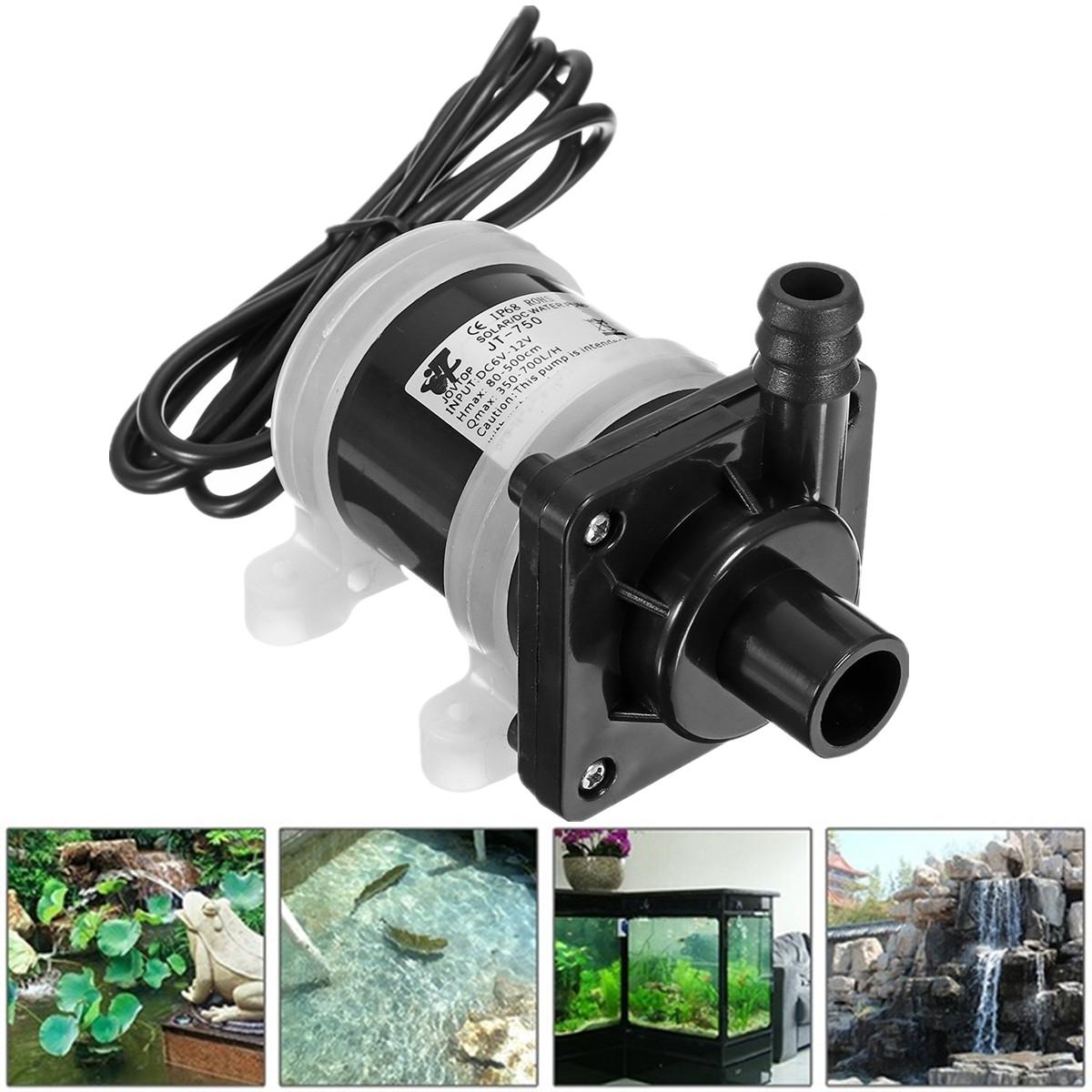 Picture of Water proof Mini Submersible 12 Volt 8 Watt DC Pump -black