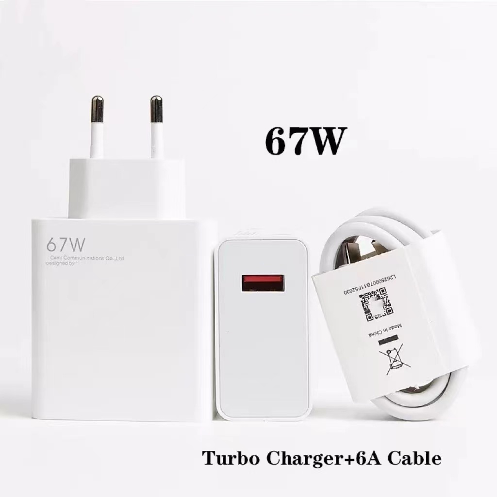 Picture of Mi_67W Gan Charger With 6A Fast Type C Cable - Charger