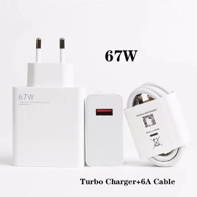 Picture of Mi_67W Gan Charger With 6A Fast Type C Cable - Charger