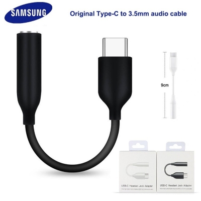 Picture of For Samsung Type C To 3.5Mm Audio Jack Earpiece Adapter For Samsung S20+, S20Ultra Note 20 Note 10+, A70/80/90 - Type C Cable