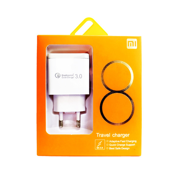Picture of For MI 18W Quick Charge 3.0 Adapter Fast Charger with Type C Cable For All Mi Xiaomi Smart Mobile Phones