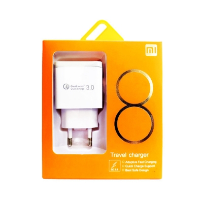 Picture of For MI 18W Quick Charge 3.0 Adapter Fast Charger with Type C Cable For All Mi Xiaomi Smart Mobile Phones