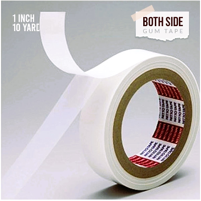 Picture of Double Sided Gum Tape 2 inch 10 Yards Gum Tape
