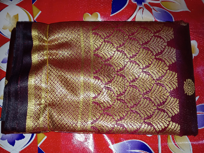 Picture of New Most Popular Soft Pure Katan Saree For Women.Best Stylish Saree Comfortable Wear -Regular Use Saree-Any Occasion Saree Colour Garanty-All Over Work By Suta