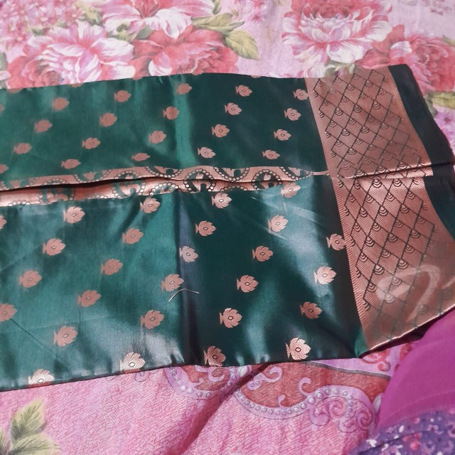 Picture of New Most Popular Soft Pure Katan Saree For Women.Best Stylish Saree Comfortable Wear -Regular Use Saree-Any Occasion Saree Colour Garanty-All Over Work By Suta
