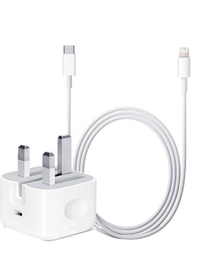 Picture of For iPhone 20W Charger Apple MFi Certified | Apple Type-C Fast Charger with USB-C to Lightning Cable | Compatible with iPhone 14, 13, 12, 12 Pro Max, 11, Xs Max, XR, X, AirPods Pro