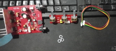Picture of 3 Channel Power Amplifier Board model 2030 and 3 IC top quality 15W+15W DC 12V Audio Power Amplifier 2030 thriple  IC DYE Module