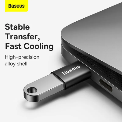 Picture of Baseus OTG Ingenuity Series Mini OTG Adaptor Type-C to USB-A 3.1 Black