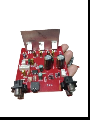 Picture of Dual Channel Power Amplifier Board model 2030 and 3 IC top quality 15W+15W DC 12V Audio Power Amplifier 2030 thriple  IC DYE Module