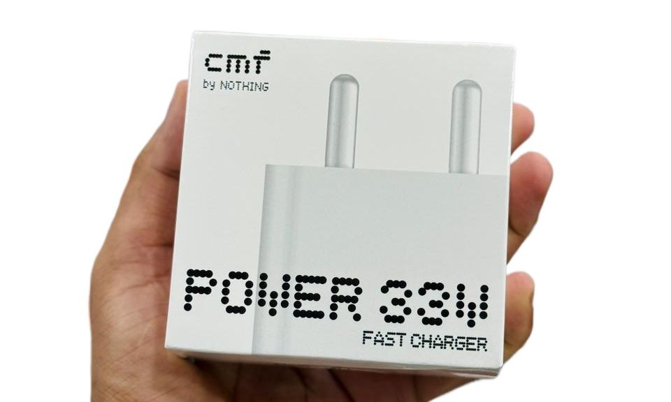 Picture of Nothing 33W CMF by Nothing 33W Type-C Power Rapid Fast Charger Adapter for CMF Phone 1 Nothing Phone 2a Plus Phone 2a Phone 2 Phone 1 Tab 33-watt Quick Charging Adaptor for Smartphone, CMF 33w, White