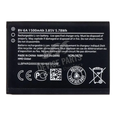 Picture of Arif BV-6A Phone Batteries For Nokia Banana 2060 3060 5250 C5-03 8110 4G Replacement Phone Battery