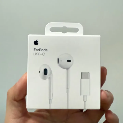 Picture of Arif Original Apple Type C Headphone/ Earphone for iPhone 15, 15 Pro, 15 Plus, 15 Pro Max, iPhone 16, iPhone 17 Series & USB-C Devices | Lightweight Non-In-Ear Design EarPods with Built-in Remote Control | Comfortable Audio Experience for Music, Movies &