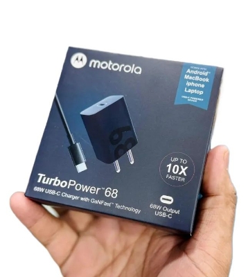 Picture of Arif 68W GaNFast USB Type-C Charger for Motorola Edge, G Series & TurboPower Devices