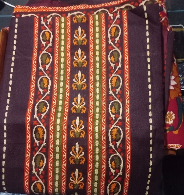 Picture of Soft Silk Katan Saree for Women - Elegant Design, No Blouse Piece, Perfect for Any Occasion