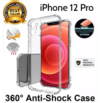 Picture of for iPhone 12 PRO (6.1 inch ) Camera Lens Cover Protector Crystal Clear Soft TPU Bumper Transparent Slim Shockproof back cover
